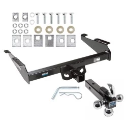 Reese Trailer Tow Hitch Receiver For 94-02 Dodge Ram 2500 3500 94-01 1500 w/Tri-Ball Triple Ball 1-7/8" 2" 2-5/16"