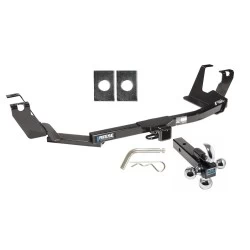 Reese Trailer Tow Hitch Receiver For 04-07 Chrysler Town and Country Dodge Caravan Grand Caravan w/ Stow-n-Go w/Tri-Ball Triple Ball 1-7/8" 2" 2-5/16"