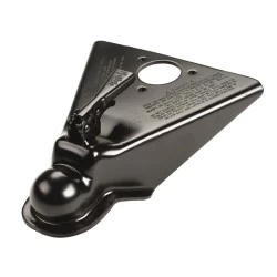 Fulton A-Frame Trailer Coupler Tongue 14,000 lbs 2-5/16" Ball Wedge Latch Black Finish