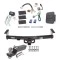 Reese Trailer Tow Hitch For 05-24 Nissan Frontier 09-12 Suzuki Equator Deluxe Package Wiring 2" Ball and Lock