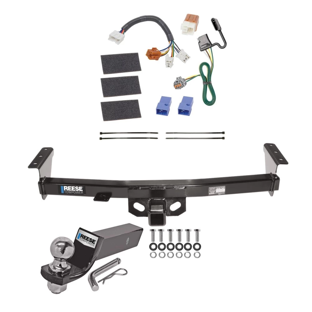 Reese Trailer Hitch For 05-26 Nissan Frontier 09-12 Suzuki Equator Tow Receiver w/ Wiring and 2" Ball