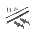 Draw-Tite Gooseneck Trailer Hitch for 1999-2018 Chevy Silverado GMC Sierra 1500 (2019 LD and Legacy only) Fold Down Plate w/ Custom Brackets Under Bed Rails 2-5/16" Ball