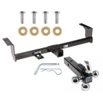 Reese Trailer Tow Hitch Receiver For 06-13 Suzuki Grand Vitara w/Tri-Ball Triple Ball 1-7/8" 2" 2-5/16"