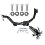 Reese Trailer Tow Hitch Receiver For 03-09 KIA Sorento All Models w/Tri-Ball Triple Ball 1-7/8" 2" 2-5/16"