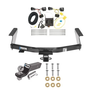 Custom Fit Trailer Hitch Wiring Harness (Plug & Play) 2" Drop Ball-Mount w/ Pin/Clip 2" Chrome Ball Installation Hardware Installation Instructions 44559 85787 21536 Reese Trailer Tow Hitch 07-11 Dodge Nitro Complete Package Wiring and 2&am Reese Trailer Tow Hitch For 07-11 Dodge Nitro Complete Package w/ Wiring and 2" Ball