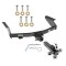 Reese Trailer Tow Hitch Receiver For 07-12 Dodge Nitro w/Tri-Ball Triple Ball 1-7/8" 2" 2-5/16"