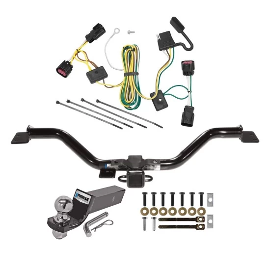 Reese Trailer Tow Hitch For 08-12 Buick Enclave 09-12 Chevrolet Traverse Complete Package w/ Wiring and 2" Ball