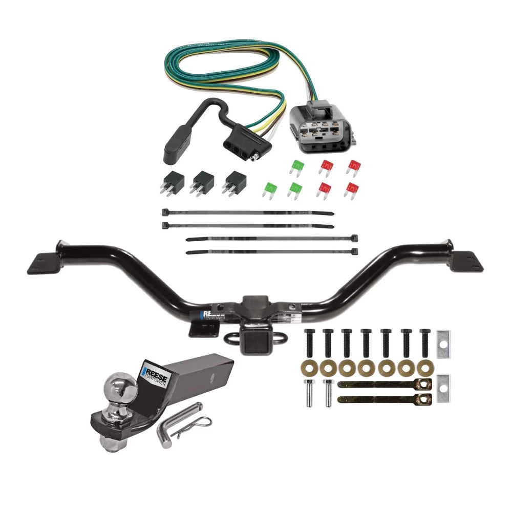 Reese Trailer Tow Hitch For 13-17 GMC Acadia Limited Buick Enclave Chevy Traverse Complete Package w/ Wiring and 2" Ball
