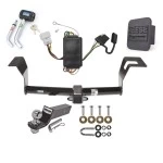 Reese Trailer Tow Hitch For 07-11 Honda CR-V All Models Deluxe Package Wiring 2" Ball and Lock