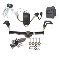 Reese Trailer Tow Hitch For 07-11 Honda CR-V All Models Deluxe Package Wiring 2" Ball and Lock