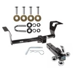 Reese Trailer Tow Hitch Receiver For 07-11 Honda CR-V w/Tri-Ball Triple Ball 1-7/8" 2" 2-5/16"