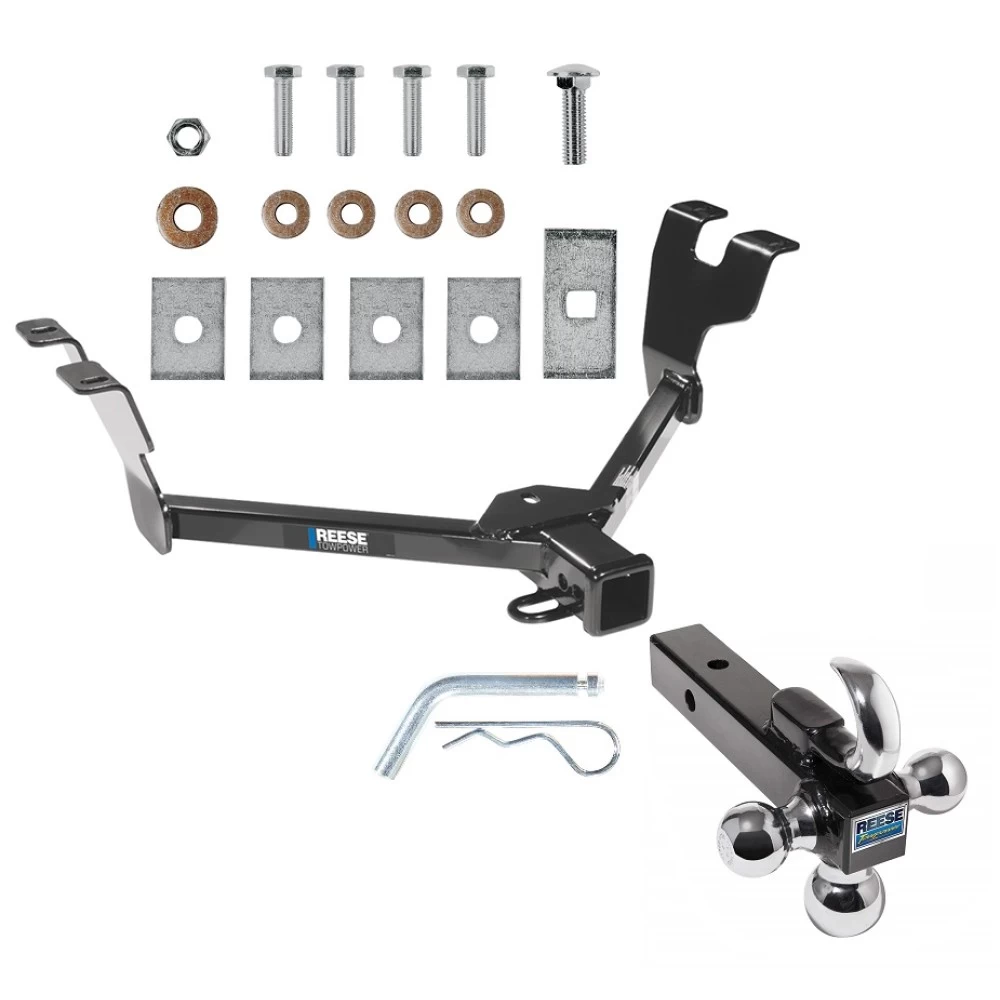 Reese Trailer Tow Hitch Receiver For 05-09 Subary Legacy Outback Sedan & Wagon Except Sport w/Tri-Ball Triple Ball 1-7/8" 2" 2-5/16"