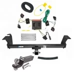 Reese Trailer Tow Hitch For 08-10 Chrysler Town and Country Dodge Grand Caravan Complete Package w/ Wiring and 2" Ball