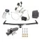 Reese Trailer Tow Hitch For 03-08 Honda Pilot 01-06 Acura MDX Deluxe Package Wiring 2" Ball and Lock