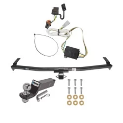 Reese Trailer Tow Hitch For 03-08 Honda Pilot 01-06 Acura MDX Complete Package w/ Wiring and 2" Ball