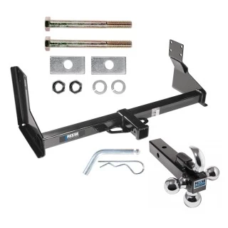 Reese Trailer Tow Hitch Receiver For 07-24 Dodge Freightliner Mercedes-Benz Sprinter 2500 3500 w/Factory Step Bumper w/Tri-Ball Triple Ball 1-7/8" 2" 2-5/16"