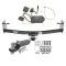 Tow Package For 04-12 Chevrolet Colorado GMC Canyon 06-08 Isuzu I-Series Pickup Trailer Hitch w/ Wiring 2" Drop Mount 2" Ball 2" Receiver Reese