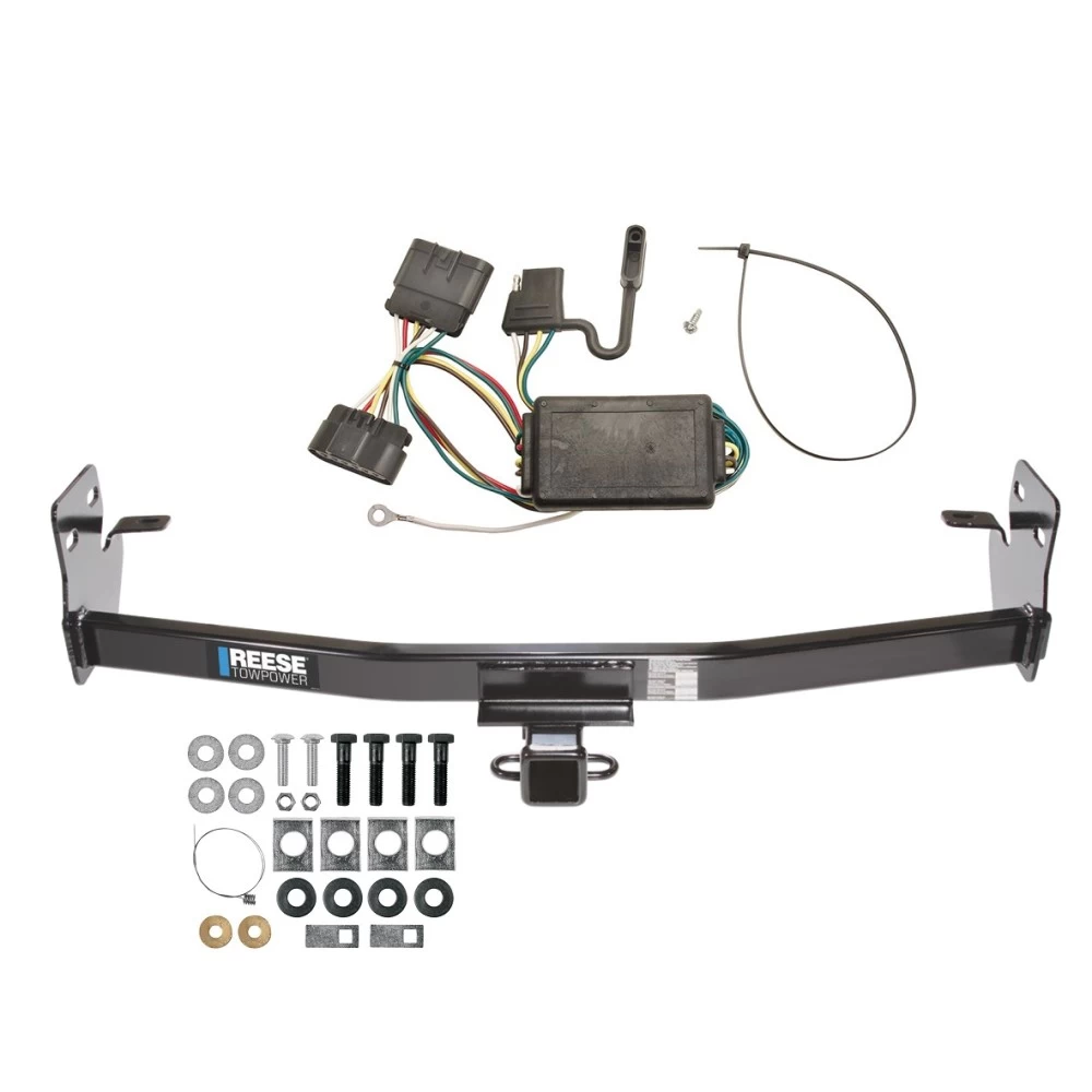 Reese Trailer Tow Hitch For 04-12 Chevrolet Colorado GMC Canyon 06-08 Isuzu I-Series Pickup w/ Wiring Harness Kit