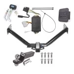 Reese Trailer Tow Hitch For 07-13 Acura MDX All Models Deluxe Package Wiring 2" Ball and Lock