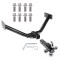 Reese Trailer Tow Hitch Receiver For 07-13 Acura MDX w/Tri-Ball Triple Ball 1-7/8" 2" 2-5/16"