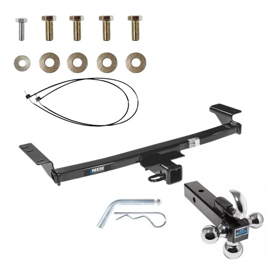 Reese Trailer Tow Hitch Receiver For 09-14 Nissan Murano w/o Aero Kit or CrossCab w/Tri-Ball Triple Ball 1-7/8" 2" 2-5/16"