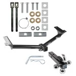 Reese Trailer Tow Hitch Receiver For 09-20 Dodge Journey w/Tri-Ball Triple Ball 1-7/8" 2" 2-5/16"