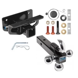 Reese Trailer Tow Hitch Receiver For 03-18 Dodge Ram 1500 19-24 Classic 03-10 2500 3500 Except OEM Hitch or Cab & Chassis w/Tri-Ball Triple Ball 1-7/8" 2" 2-5/16"