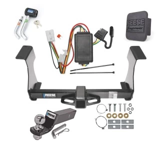 Reese Trailer Tow Hitch For 09-13 Subaru Forester All Models Deluxe Package Wiring 2" Ball and Lock