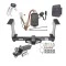 Reese Trailer Tow Hitch For 09-13 Subaru Forester All Models Deluxe Package Wiring 2" Ball and Lock