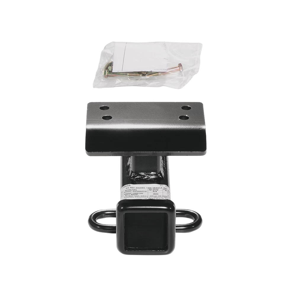 Trailer Hitch Tow Package w/ 7-Way RV Wiring For 09-11 Volkswagen Tiguan w/ 2" Drop Mount 2" Ball Class 3 2" Receiver All Models Reese
