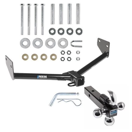 Reese Trailer Tow Hitch Receiver For 03-11 Honda Element All Models w/Tri-Ball Triple Ball 1-7/8" 2" 2-5/16"