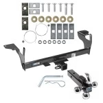Reese Trailer Tow Hitch Receiver For 10-17 Volvo XC60 w/Tri-Ball Triple Ball 1-7/8" 2" 2-5/16"