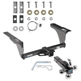 Reese Trailer Tow Hitch Receiver For 10-19 Subaru Legacy Outback 10-12 Except Sport w/Tri-Ball Triple Ball 1-7/8" 2" 2-5/16"