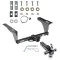 Reese Trailer Tow Hitch Receiver For 10-19 Subaru Legacy Outback 10-12 Except Sport w/Tri-Ball Triple Ball 1-7/8" 2" 2-5/16"