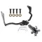 Reese Trailer Tow Hitch Receiver For 10-13 Ford Transit Connect w/Tri-Ball Triple Ball 1-7/8" 2" 2-5/16"