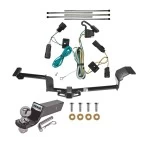 Reese Trailer Tow Hitch For 09-20 Ford Flex All Models Complete Package w/ Wiring and 2" Ball
