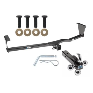 Reese Trailer Tow Hitch Receiver For 11-13 Kia Sorento 10-12 Hyundai Santa Fe w/Tri-Ball Triple Ball 1-7/8" 2" 2-5/16"