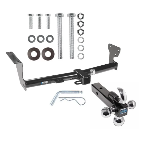 Reese Trailer Tow Hitch Receiver For 08-15 Land Rover LR2 w/Tri-Ball Triple Ball 1-7/8" 2" 2-5/16"