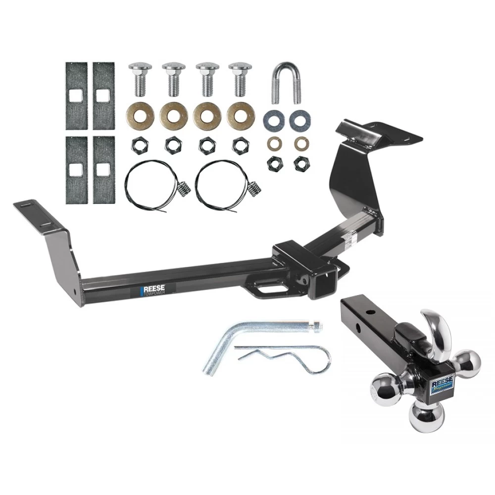 Reese Trailer Tow Hitch Receiver For 02-06 Honda CR-V All Models w/Tri-Ball Triple Ball 1-7/8" 2" 2-5/16"