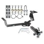 Reese Trailer Tow Hitch Receiver For 02-06 Honda CR-V All Models w/Tri-Ball Triple Ball 1-7/8" 2" 2-5/16"