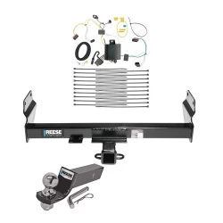 Tow Package For 14-21 Jeep Grand Cherokee 22-22 WK Trailer Hitch w/ Wiring 2" Drop Mount 2" Ball 2" Receiver Reese