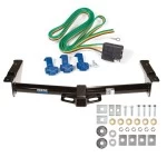 Reese Trailer Tow Hitch For 75-91 03-07 Ford Van E100 E150 E250 E350 w/ Wiring Harness Kit