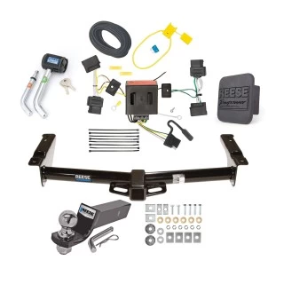 Reese Trailer Tow Hitch For 08-14 Ford Econoline Van All Exc Shuttle Bus Deluxe Package Wiring 2" Ball and Lock