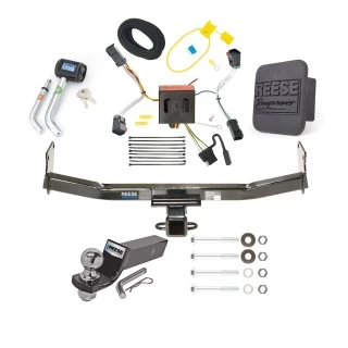 Reese Trailer Tow Hitch For 11-16 Jeep Compass 17-17 (Old Body Style) Deluxe Package Wiring 2" Ball and Lock
