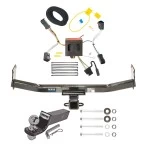 Reese Trailer Tow Hitch For 11-16 Jeep Compass 17-17 (Old Body Style) Complete Package w/ Wiring and 2" Ball