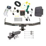 Reese Trailer Tow Hitch For 08-17 Jeep Patriot All Models Deluxe Package Wiring 2" Ball and Lock