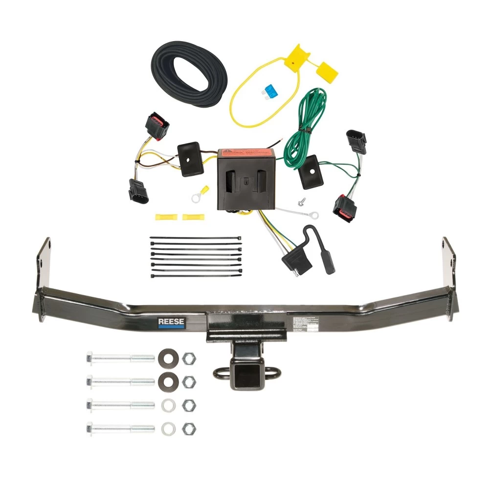 Reese Trailer Tow Hitch For 08-17 Jeep Patriot All Models w/ Wiring Harness Kit