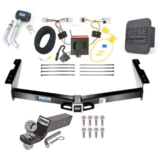 Reese Trailer Tow Hitch For 13-21 Nissan NV1500 12-21 NV2500 NV3500 Deluxe Package Wiring 2" Ball and Lock