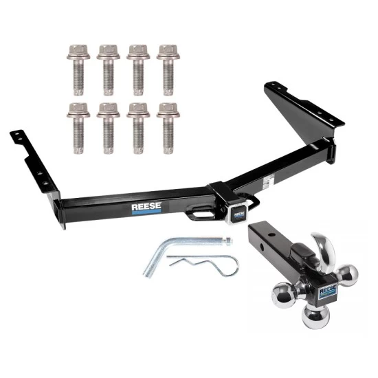 Reese Trailer Tow Hitch Receiver For 12-21 Nissan NV2500 NV3500 13-21 NV1500 w/Tri-Ball Triple Ball 1-7/8" 2" 2-5/16"