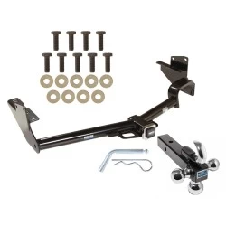 Reese Trailer Tow Hitch Receiver For 08-13 Toyota Highlander w/Tri-Ball Triple Ball 1-7/8" 2" 2-5/16"